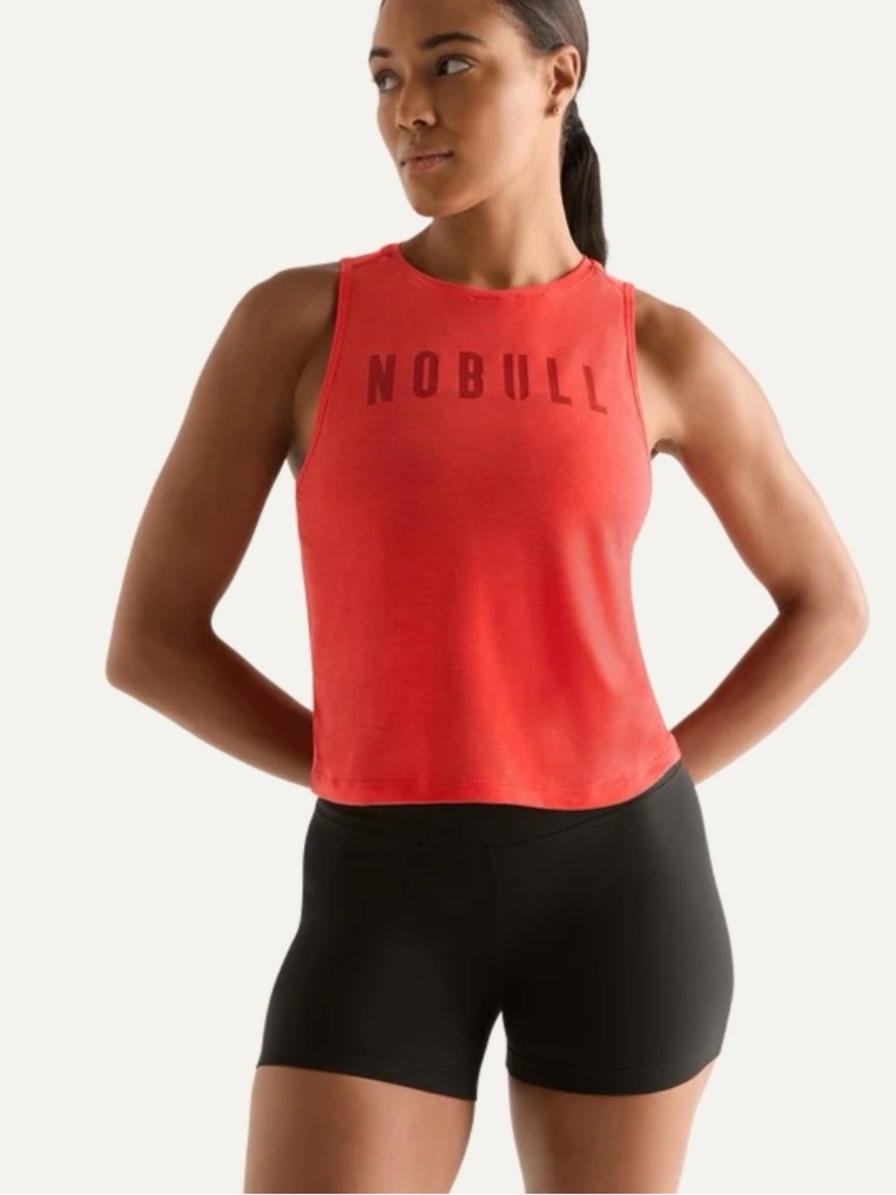 NOBULL Muscle Tank Top Red, size XS, like new!